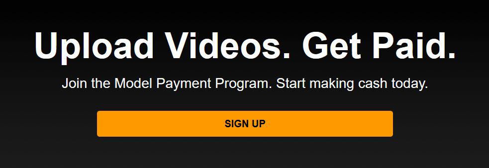 WebCam Model Payment program Pornhub