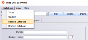 Backup/Restore Database