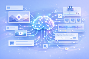 AI video description modul