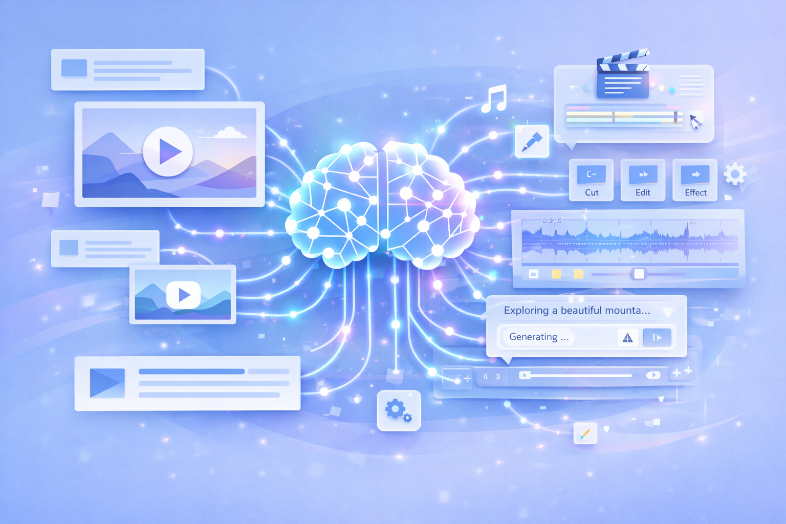 AI video description modul