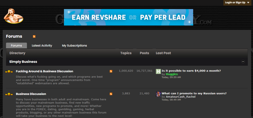 GFY WEBMASTER BOARD